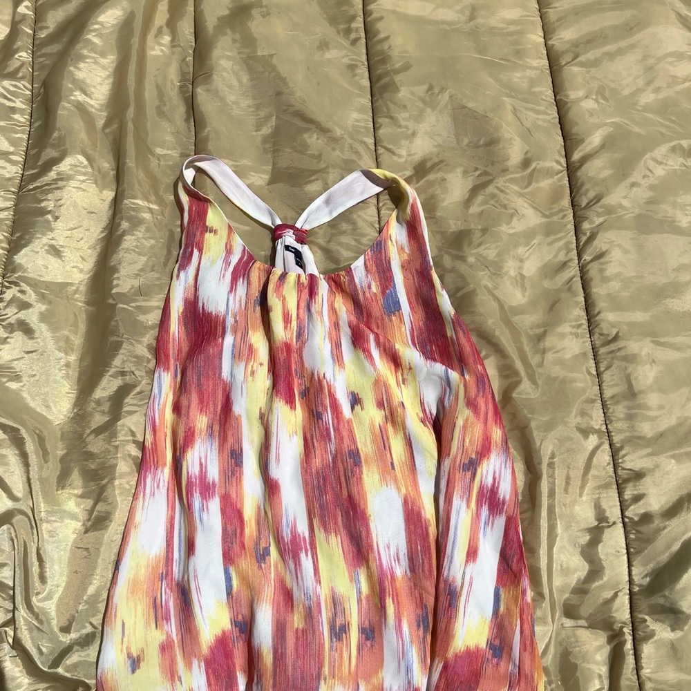 GAP Vibrant Striped Halter Top